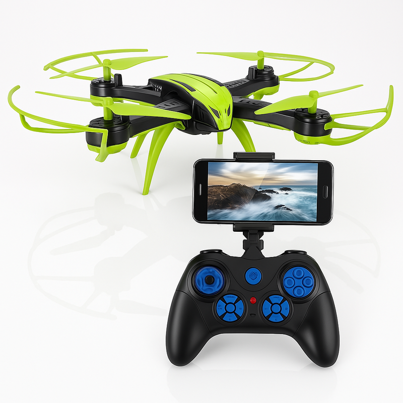 Dron Insectoide - Cámara Full HD 1080p / 22 minutos de vuelo / Conexión Wi-Fi Control-Celular
